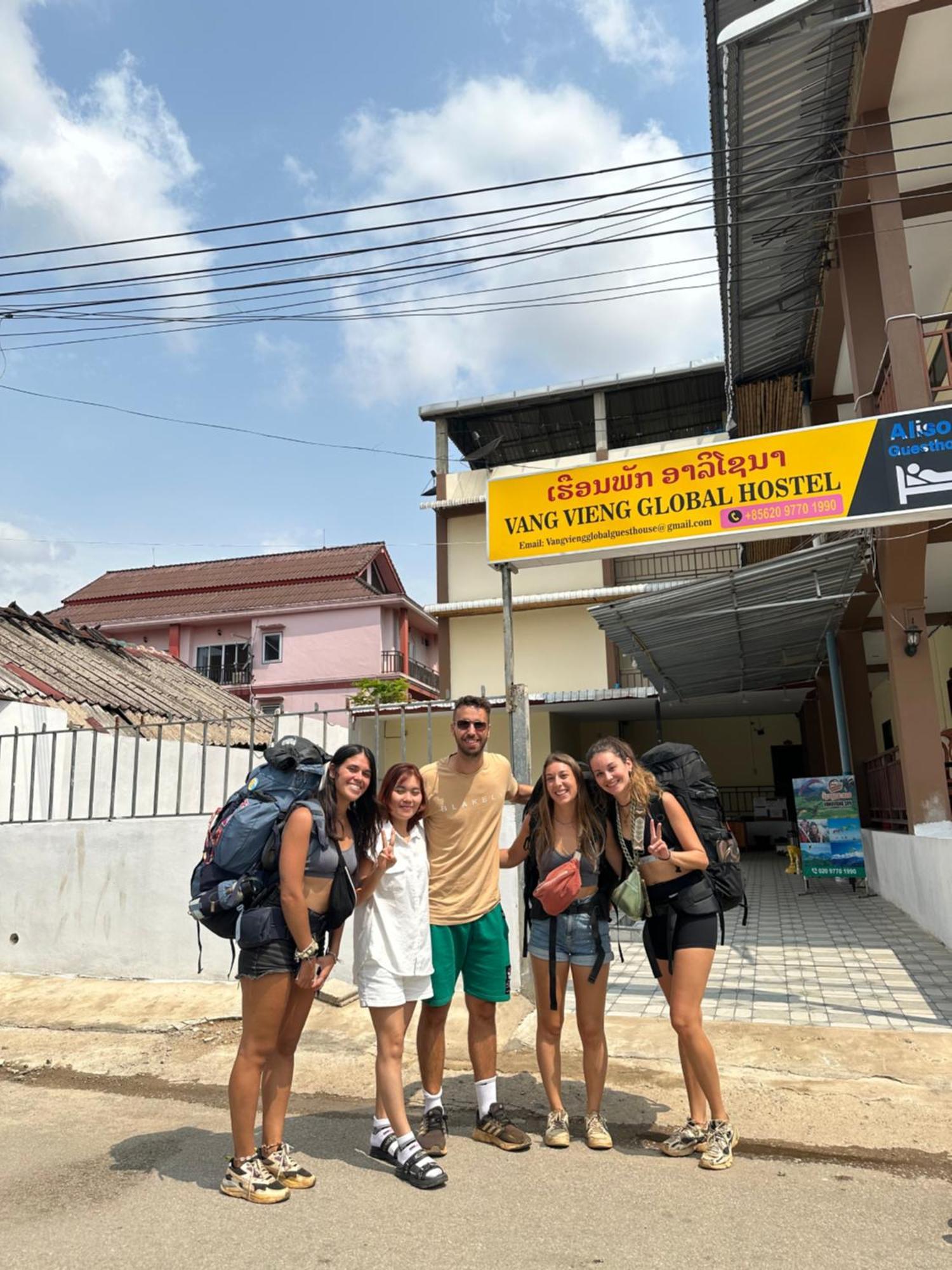 Vang Vieng Global Hostel Esterno foto